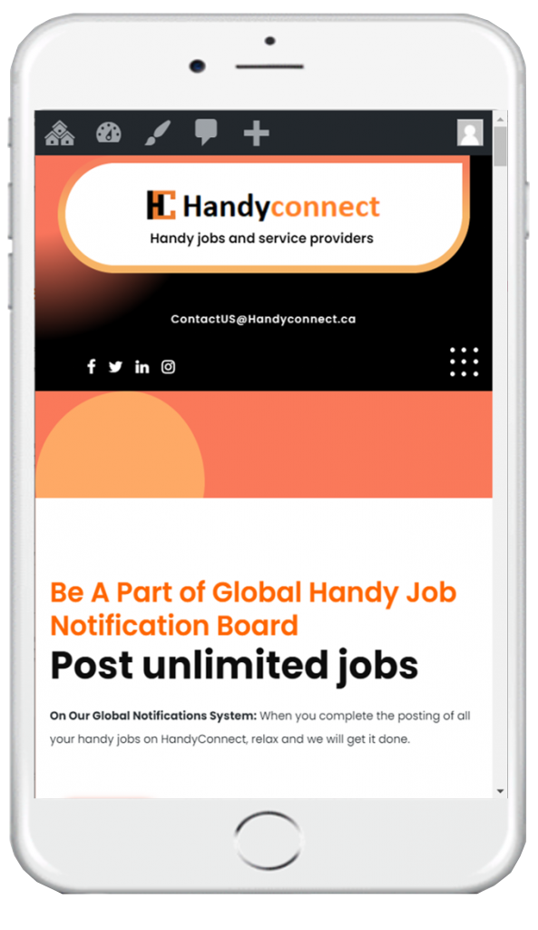 HandyConnect: Your one-stop solution for diverse services! From furniture assembly and party catering to home remodeling, house landscaping, child caring, and heavy lifting, HandyConnect offers a wide range of handy services to meet all your needs